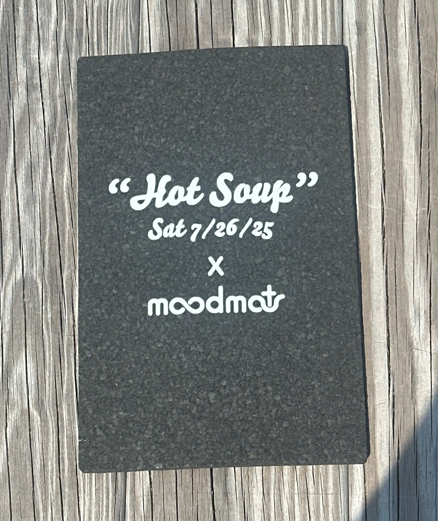 "Hot Soup” Show moodmat