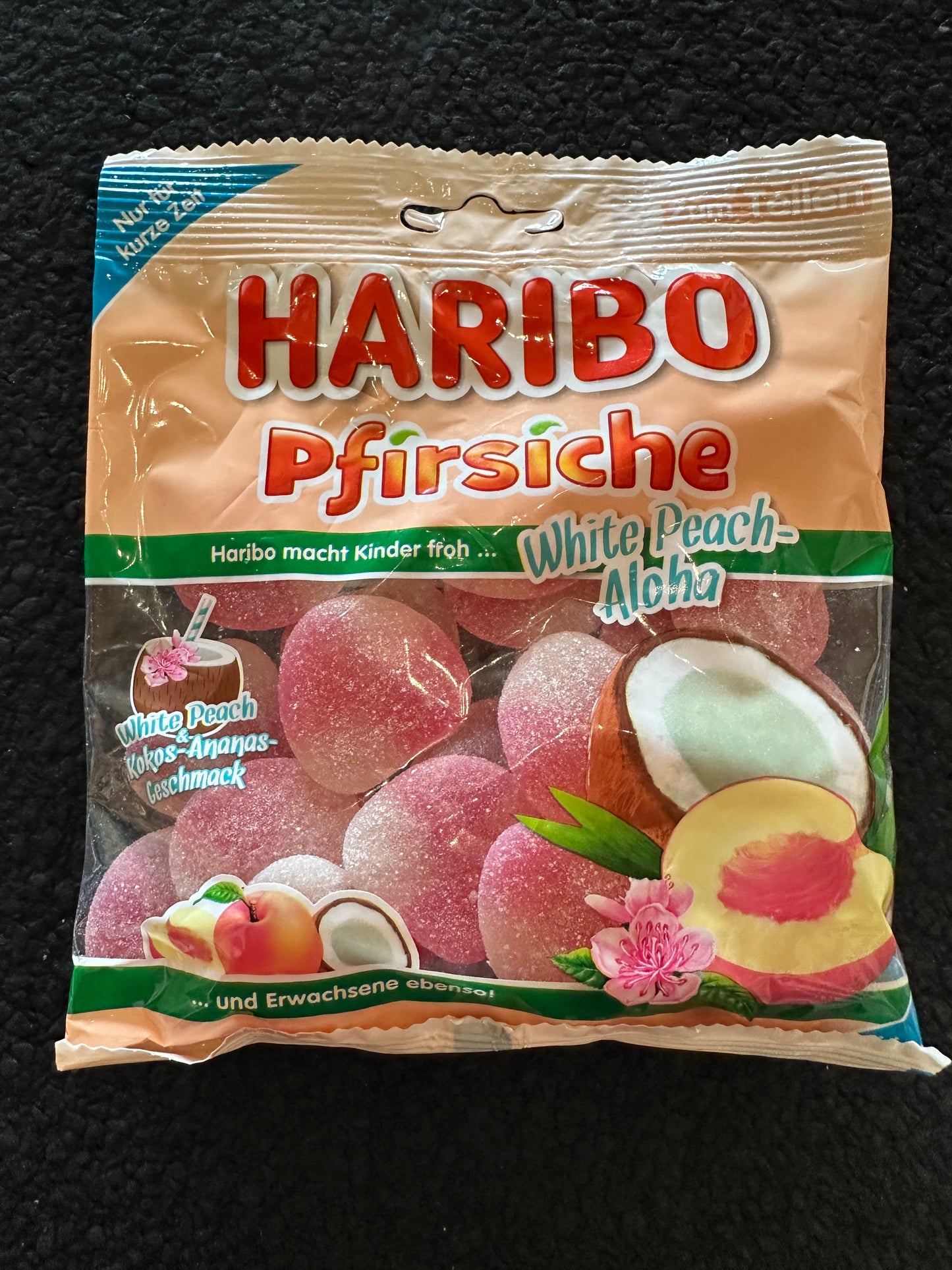 Haribo Pfirsiche White Peach Aloha