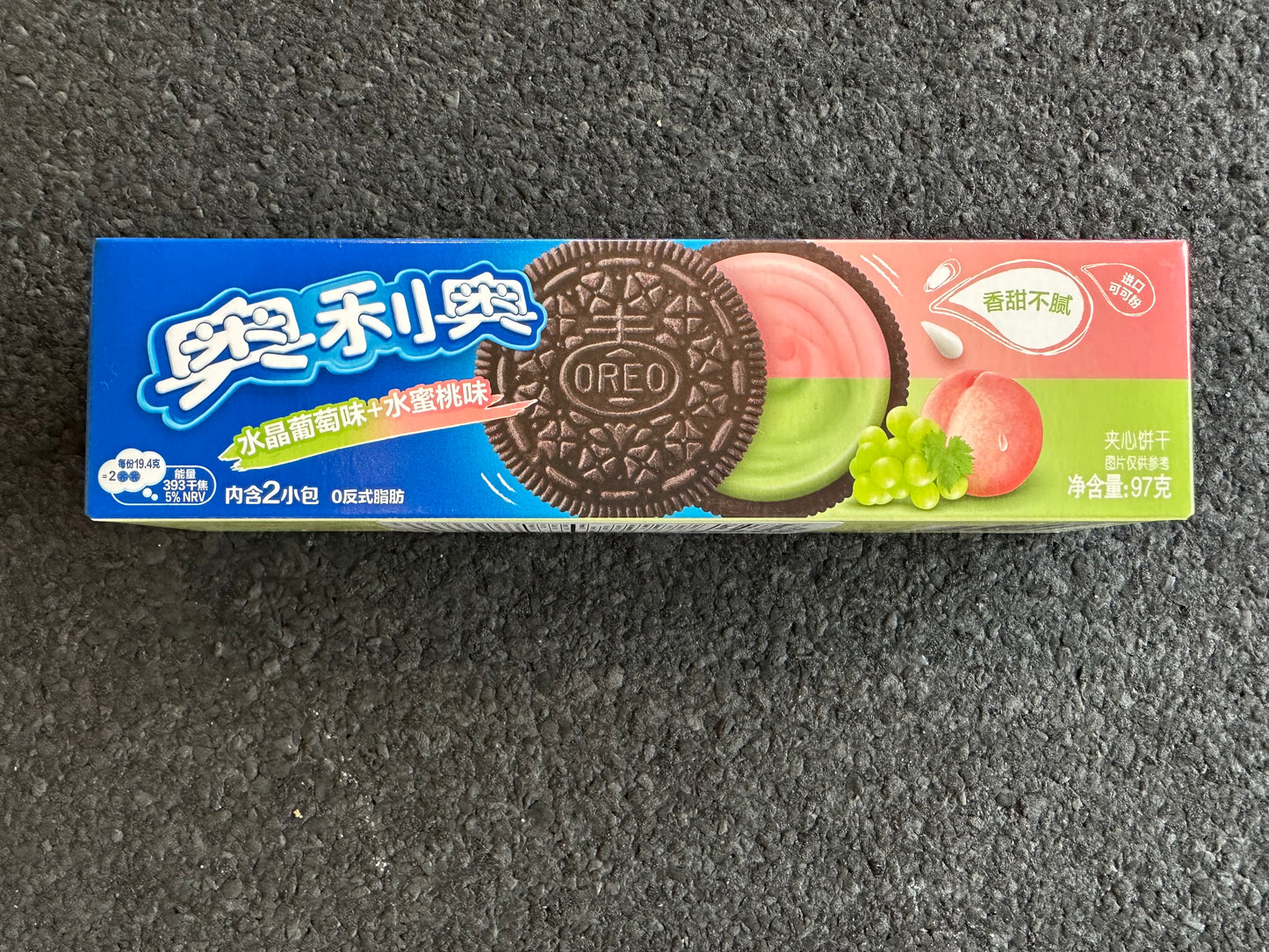 Oreo Cookies Grape + Peach Flavor
