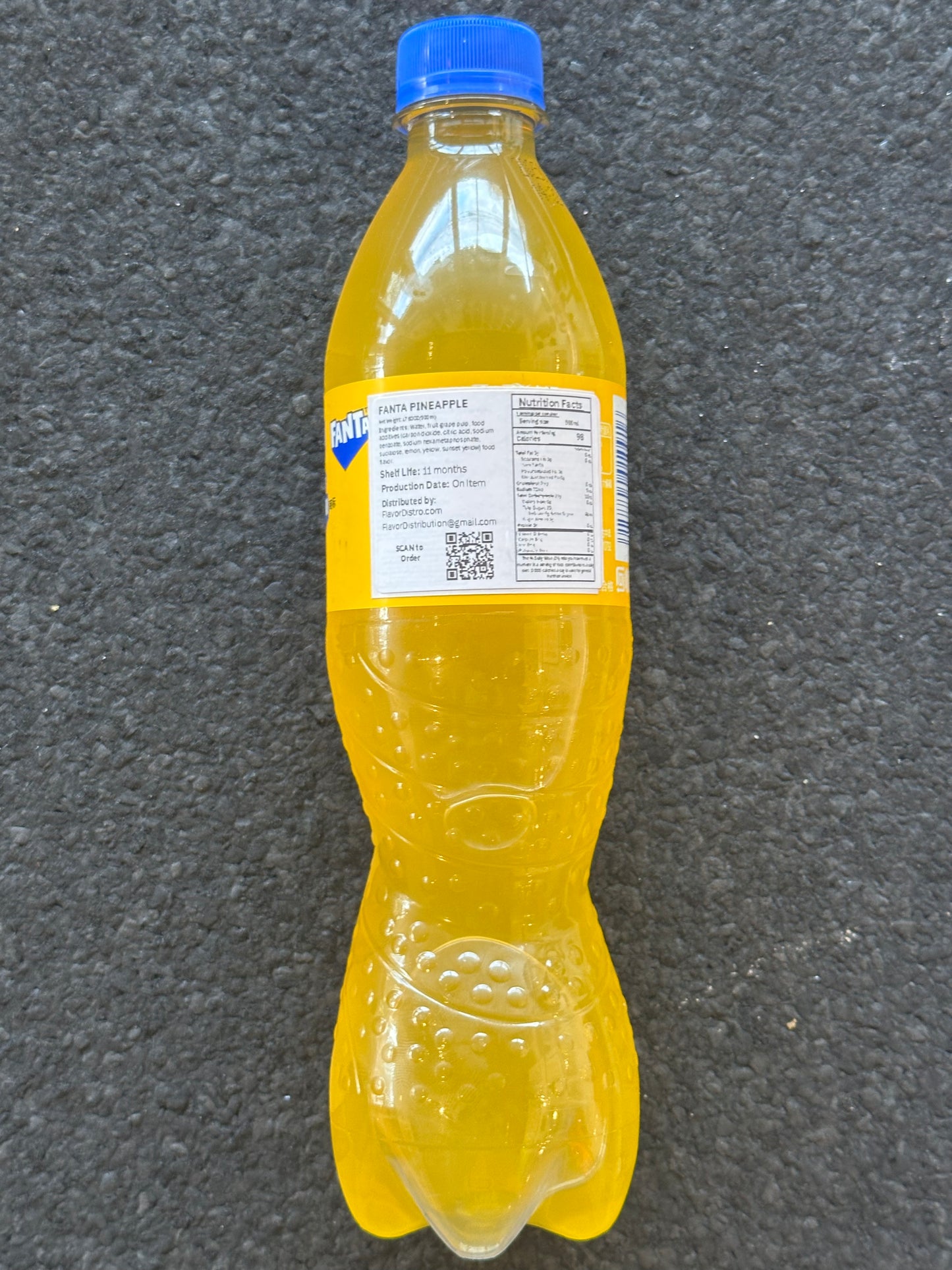 Fanta Pineapple Soda (China)