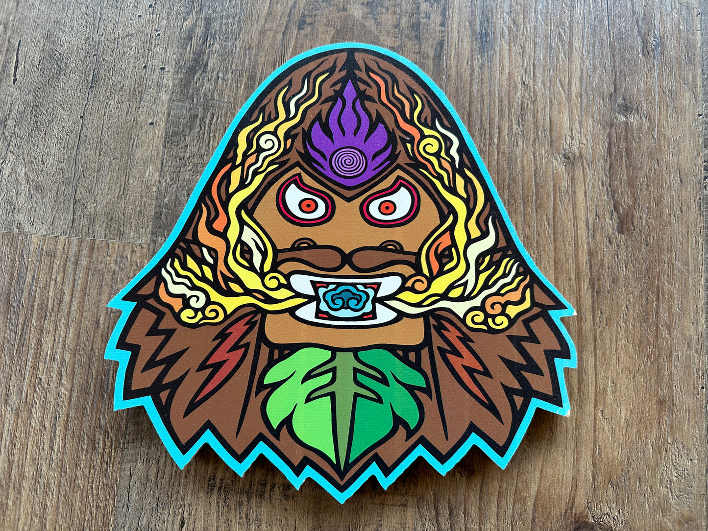 Bigfoot wood Cut head