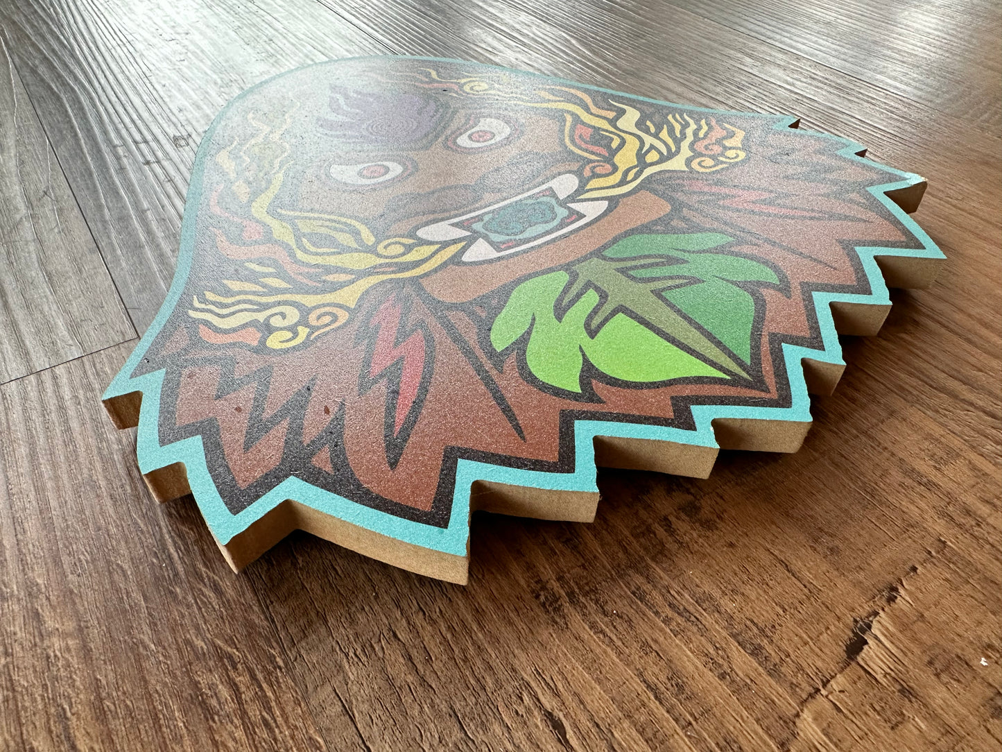 Bigfoot wood Cut head