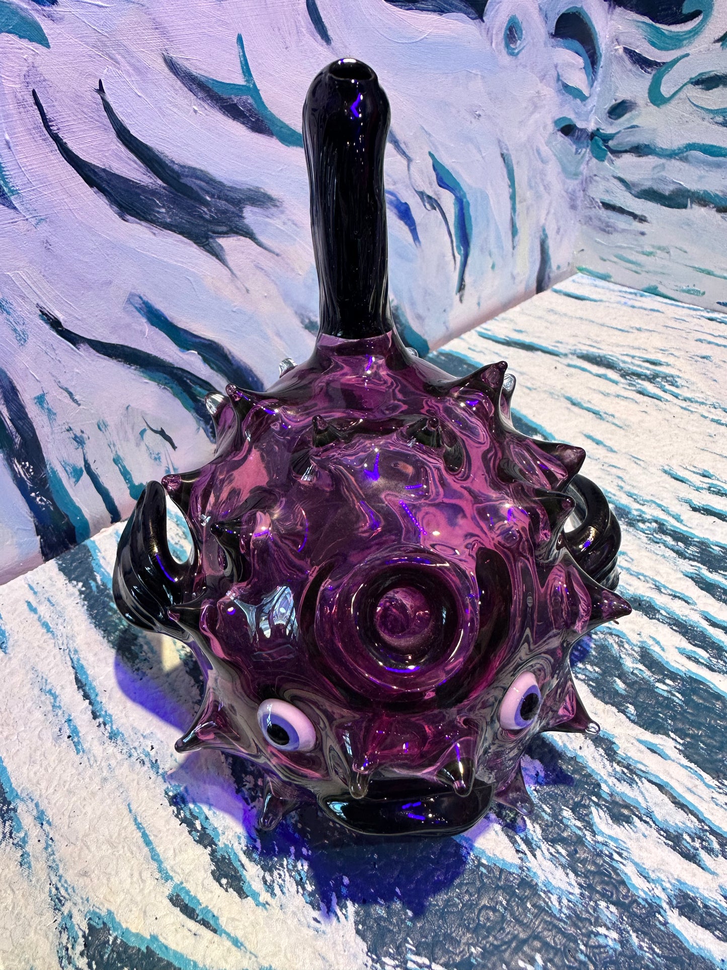 Chadd Lacy Purple Pufferfish