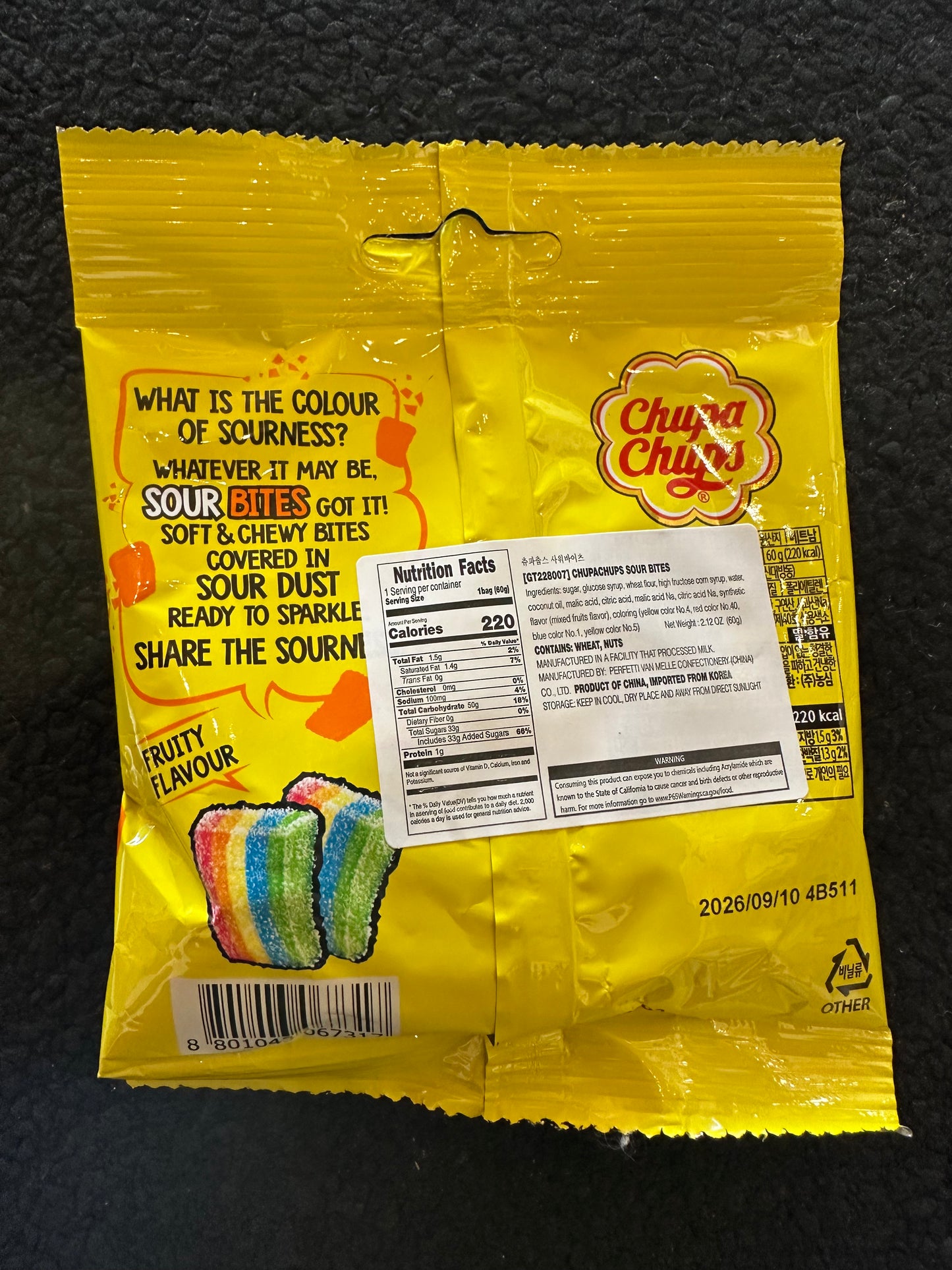 Chupa Chups Sour Bites (Korea)