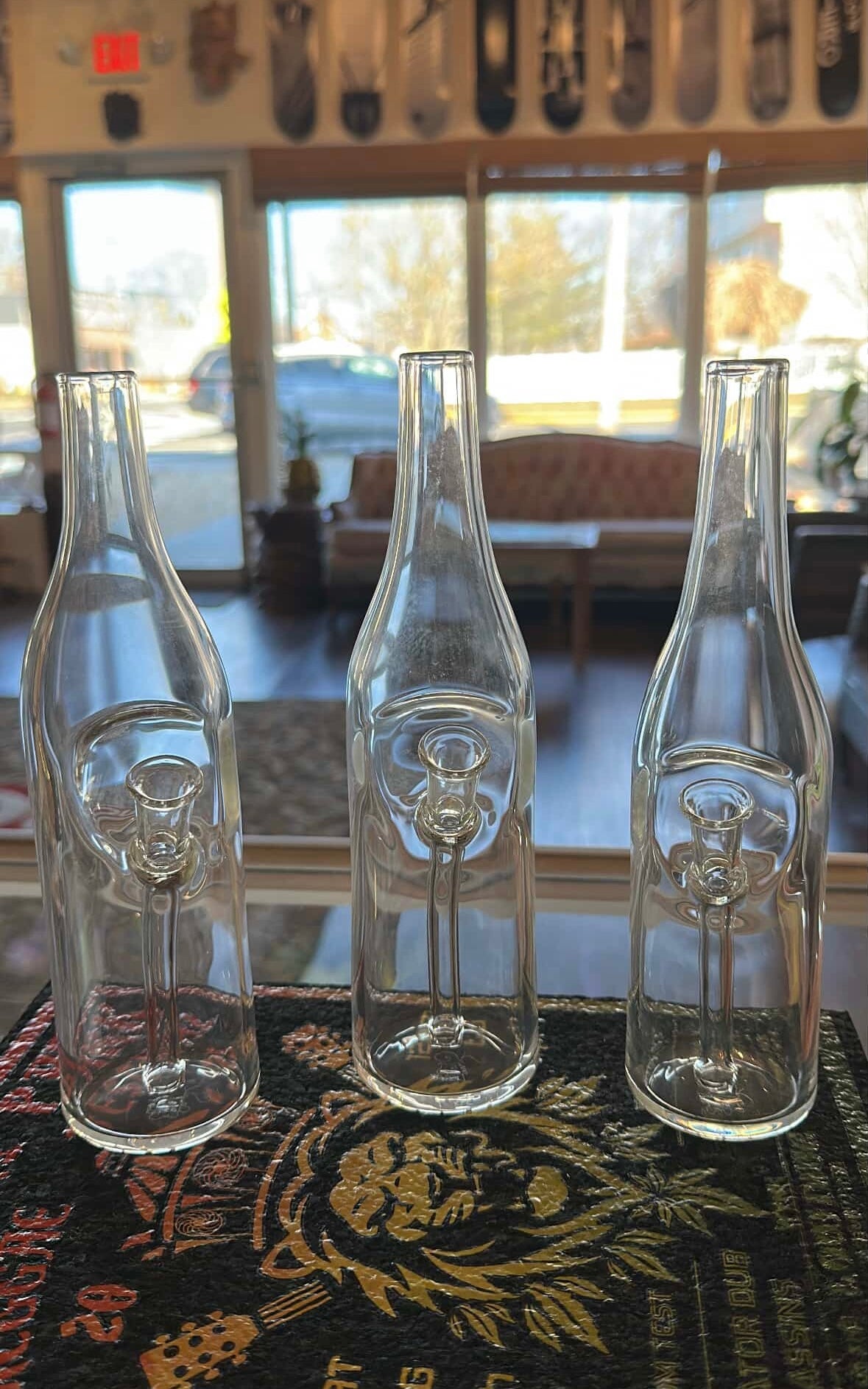 Sanford  Glass Clear Bottle