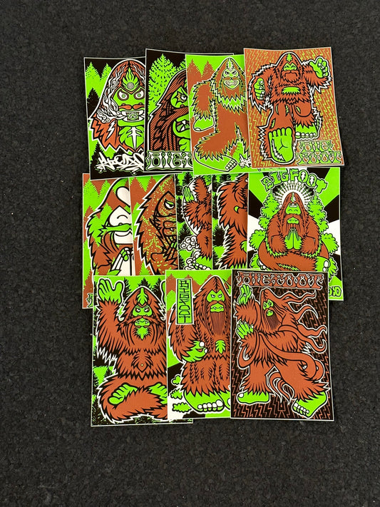 BIGFOOT Sticker Pack