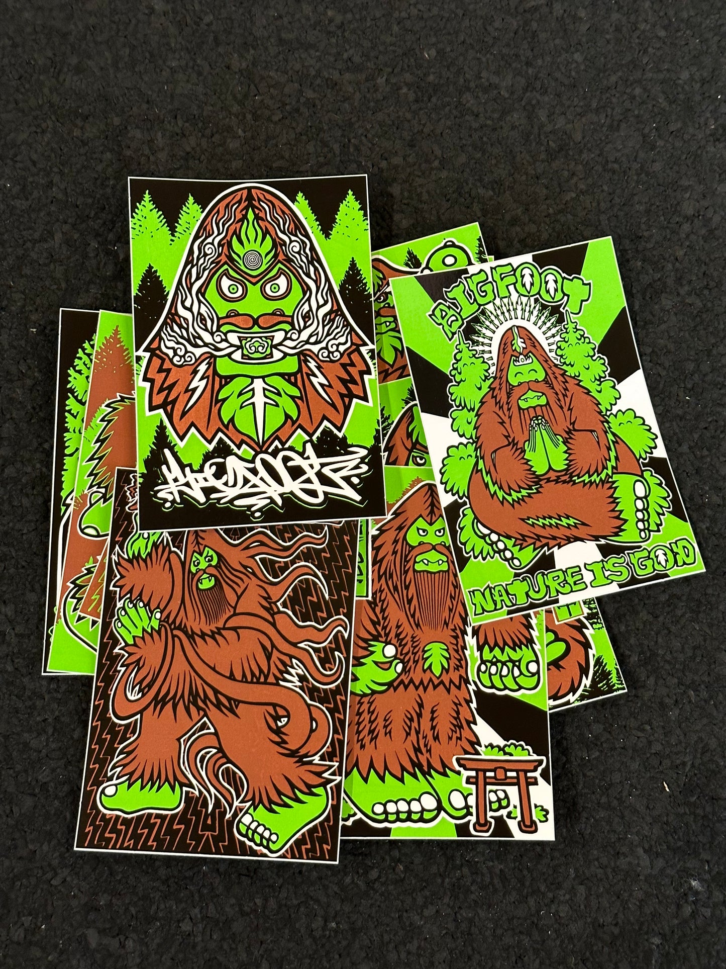 BIGFOOT Sticker Pack