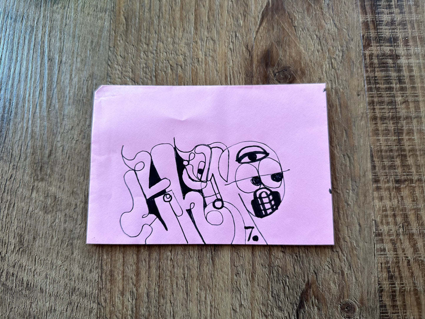 Chip 7 Pink envelope